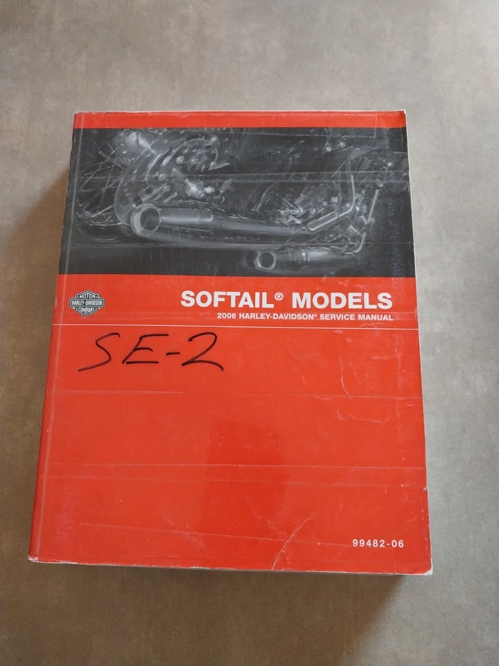 Harley-Davidson Softail Models 2006 manual de servicio 99482-06 buen estado Foto 1 de 1