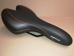 Selle Royal Freccia Herren Sattel schwarz-orange Trekking 350gramm Neu