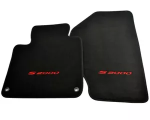 Fußmatten Für Honda S2000 1999-2004 Schwarz Teppiche Set Mit AutoWin Brand - Bild 1 von 10