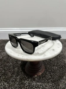 Chrome Hearts Box Officer Silver Dagger Black Sunglasses - Picture 1 of 14