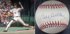 Steve Carlton HOF 1994 PSA/DNA Authentic Autographed Signed Baseball Phillies - Picture 1 of 4