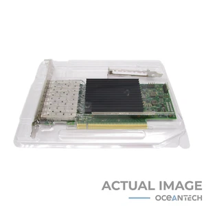 Intel E810-XXVDA4 4-Port 25GbE SFP28 Ethernet Adapter E810XXVDA4LG1P5 - Picture 1 of 4