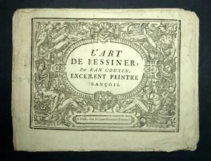 L'ART DE DESSINER Par Jean COUSIN 1778 (Édition originale) gravures - Picture 1 of 7