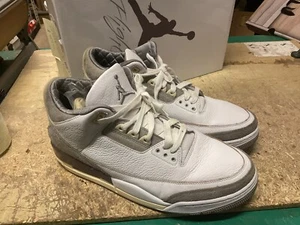 USED WOMENS A Ma Maniére x Air Jordan 3 Retro SP Raised Women DH3434 110 SZ 14 - Picture 1 of 12