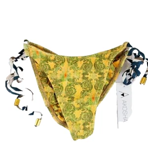 Akosha Bali Jet Set Bottom Women's Bikini Size Medium Miami NWT - Picture 1 of 7