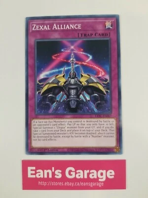 YuGiOh Zexal Alliance Trap Card LIOV-EN067 1st Edition Lightning overdrive  Mint - Image 1 of 2