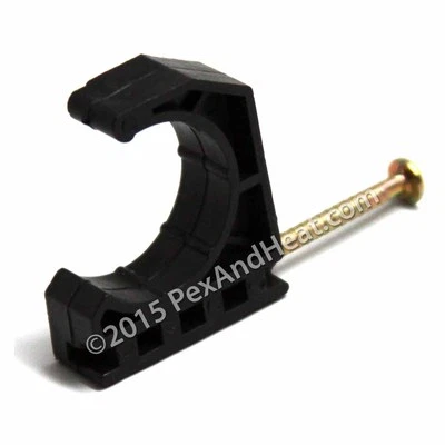 (400) Tube Talons with Nail, J Clamps for 1/2" PEX, Copper, CPVC Tubing - Image 1 of 3