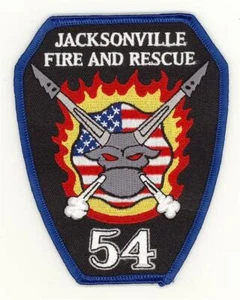 Florida Jacksonville Fire Rescue 54 Patch - Picture 1 of 1