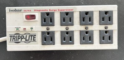 Tripp Lite ISOBAR ULTRA 8 Surge Protector Working & Tested - Image 1 of 2