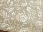 COLEFAX & FOWLER COMPTON SILVER UPHOLSTERY FABRIC 240CM X 142CM 