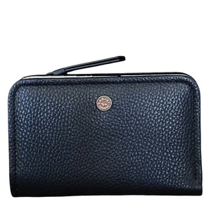 RADLEY Purse Black Leather Medium Bifold Purse - Selby Crescent - New - RRP £79 - Picture 1 of 5