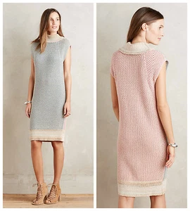 NWT Anthropologie Averia Midi Dress by Raoul, Size S, Two toned, Sold out, $268 - Picture 1 of 4