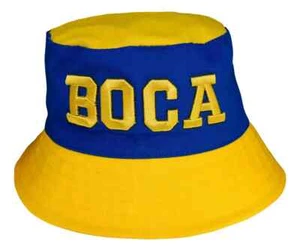 BOCA JUNIORS - blau-gelbe Bobmütze - Piluso - neu - Argentinien - Bild 1 von 4