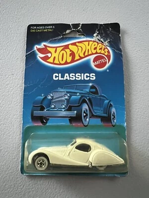 Hot Wheels 1986 Classics #4741 Talbot Lago White Die Cast 1:64 (B234) #2 mattel - Image 1 of 3