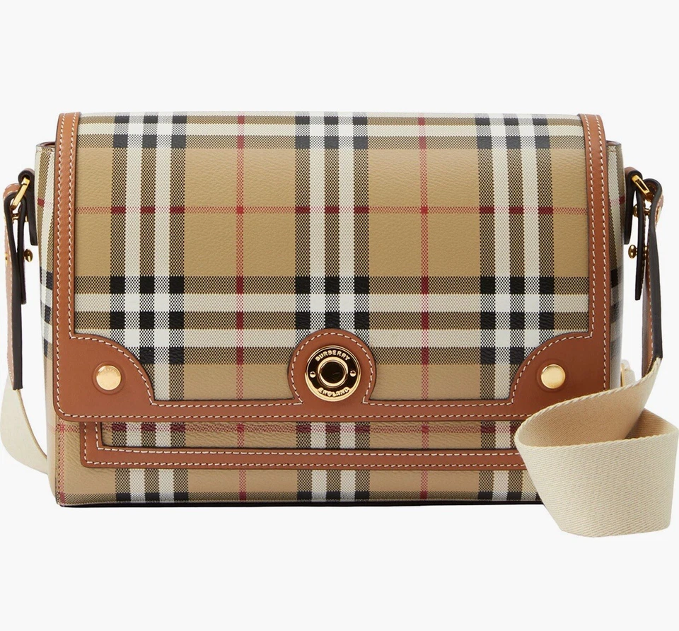 Bolso bandolera Burberry para mujer mediano de lona recubierta Foto 1 de 1
