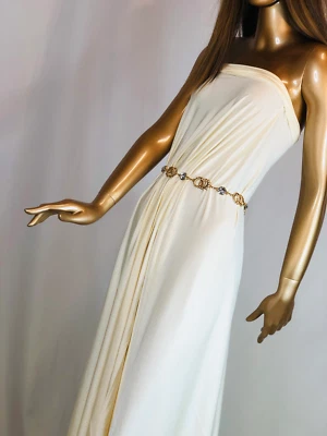 LOT Designer Fabric Essentials Cotton Spandex Stretch Cream Solid Lycra Elastic - Image 1 of 4