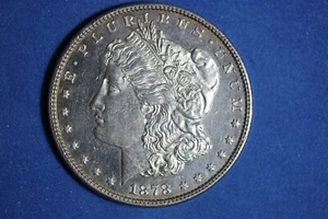 ESTATE FIND 1878 8TF- Morgan Silver Dollar #K53928 - Picture 1 of 2