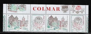 france 2025 98th Congress Philatelic COLMAR Cathedral 2v +label kouglof PAIRE UP - Picture 1 of 1