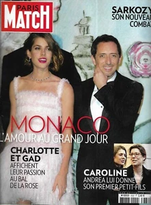 París Match N º 3332 29/03/2013 Casiraghi & Elmaleh/Bellucci/Sarkozy/Touareg - Imagen 1 de 1