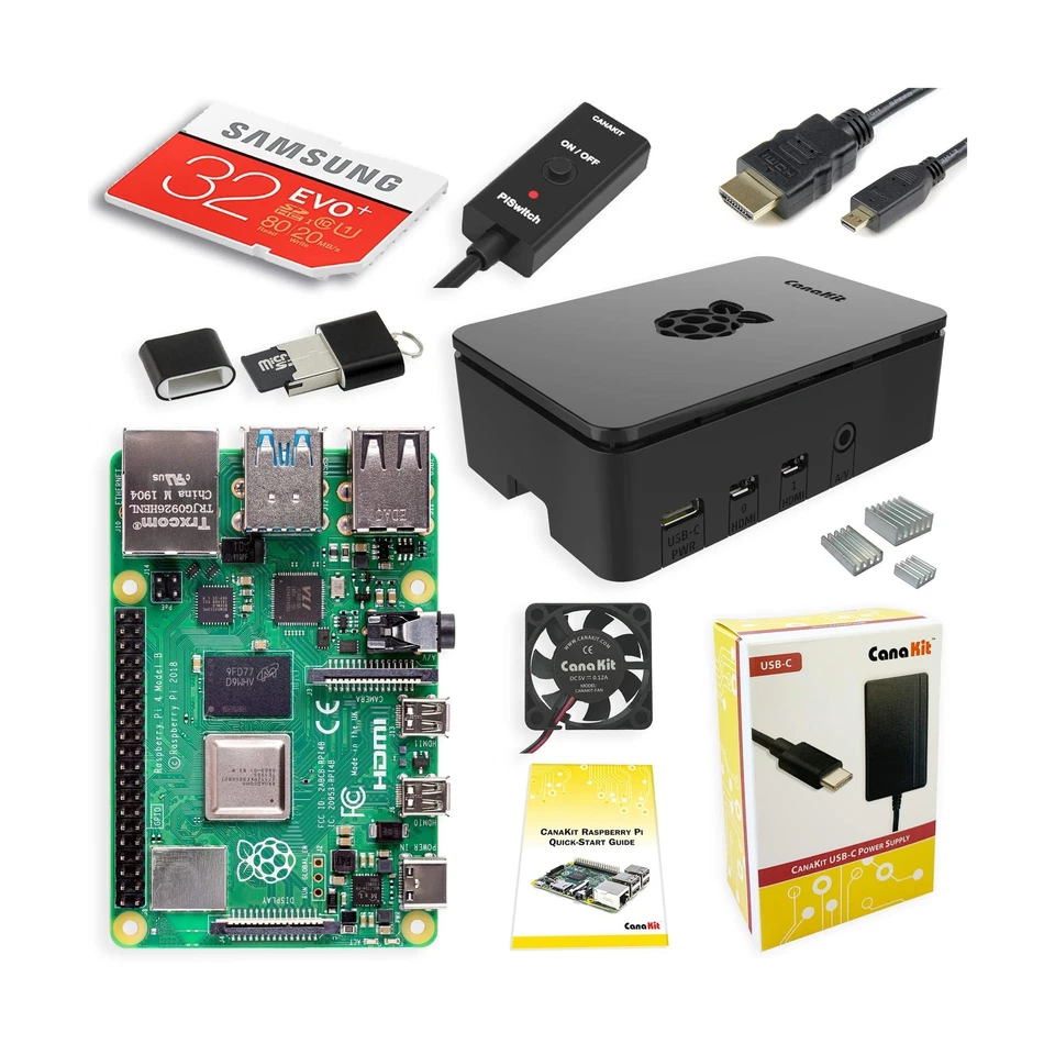 CanaKit Raspberry Pi 4 8GB Starter Kit - 8GB RAM - Image 1 of 1