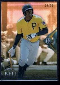 JOSH BELL #39/50 ROOKIE GOLD REFRACTOR RC 2014 BOWMAN PLATINUM CHROME PROSPECTS - Picture 1 of 1