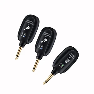 UHF Wireless Guitar System Dual Transmitter & 1Receiver for Electric Guitar Ba5P - Picture 1 of 9