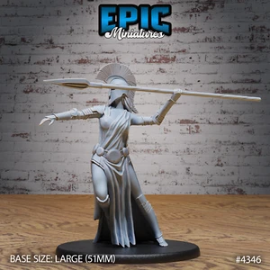 Goddess Athena Avatar E | Epic Miniatures|RPG D&D Wargaming 3d Printed Miniature - Picture 1 of 2