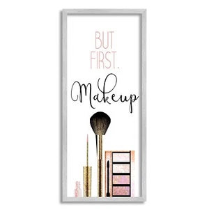 Stupell Industries Makeup Fashion Designer Modern Pink Word, Design by Kimber... - Picture 1 of 10