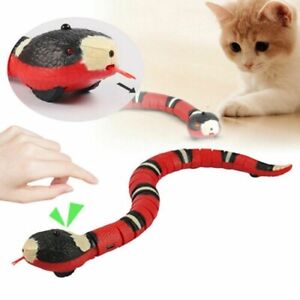 Electronic Smart Sensing Snake Toy USB Charging Automatic Interactive Terasering