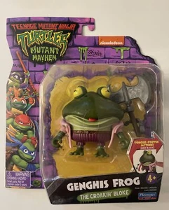 Teenage Mutant Ninja Turtles Mutant Mayhem 4” Genghis Frog Basic Action Figure - Picture 1 of 2