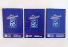 Vancouver Expo 86 3 Passport with Pavilion Stamps World Exposition Adults Child