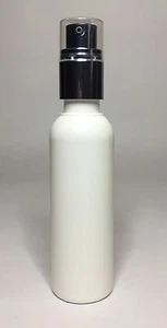 200ml White Boston Bottles With Silver Treatment Pump- Thick Walled *ANY AMOUNT* - Picture 1 of 3