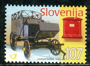 538 - SLOVENIA 2005 - From Postal History - Postal Car - MNH Set - Picture 1 of 2