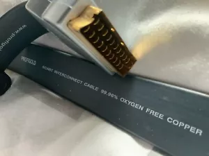 GENUINE Professional Profigold SCART cable 24K Gold Plate 1.5 m scart L@@K - Picture 1 of 4