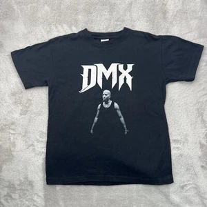 Vtg DMX Shirt Mens Small Black Y2K Hip hop Rap Music Concert Tour Graphic Promo - Picture 1 of 17