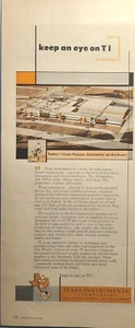 Texas Instruments Dallas Plant Electro-Mechanics Defense Vintage Print Ad 1954 - Picture 1 of 2