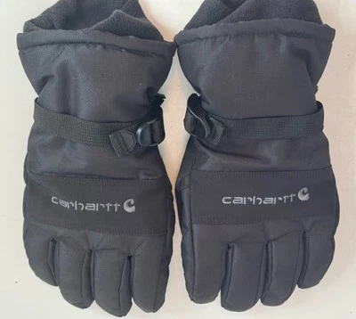 Luvas de neve masculinas de inverno Carhartt A511 pretas impermeáveis tamanho XL poliéster - Imagem 1 de 4