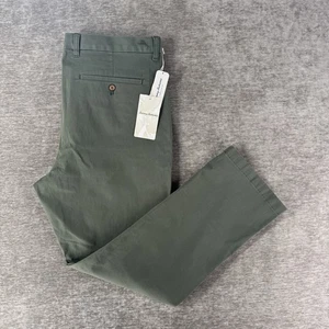Tommy Bahama Boracay Flat Front Green Palm Moss Pants Men’s Size 38x30 T115496 - Picture 1 of 13