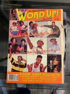 Vintage Rare 1988 October WORD UP Magazine RAP Hip-hop - Imagen 1 de 10
