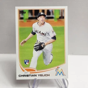 Christian Yelich Rookie 2013 Topps Update Series #US290 RC Brewers - Foto 1 di 2