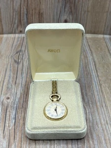 1981 Avon Presidents Club Watch Necklace Not Working - Picture 1 of 4