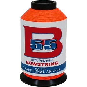 BCY B55 Fluorescent Orange Bowstring 100 Polyester Low Stretch Durable 12 16 ... - Picture 1 of 3