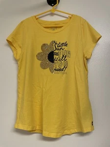 Girl’s Oshkosh Flip Sequin Daisy T-Shirt Size 16 EUC! - Picture 1 of 10