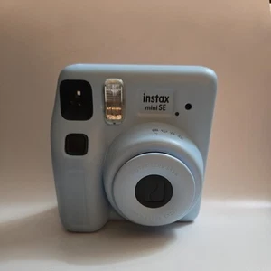 Fujifilm Instax Mini SE Instant Camera sky bluer-10 Sheets Film Bundle - Picture 1 of 7