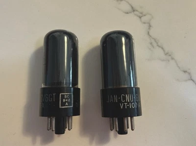 National UNION JAN CNU-6V6-GT VT-107-A вакуумные трубки - 2 - Изображение 1 из 4