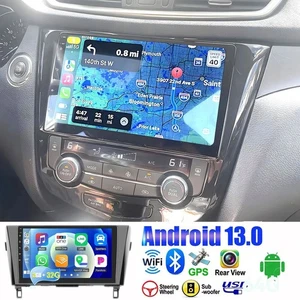 10in Android CarPlay Car Radio Stereo for Nissan Rogue 2014-2018 X-Trail Qashqai - Bild 1 von 22