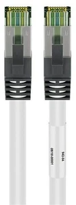 5x CAT 8.1 Patchkabel, S/FTP (PiMF), Weiß; CAT 8.1 Patchkabel, S/FTP (PiMF), Wei - Photo 1/7