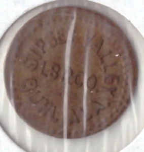 Sipsey Valley Lumber Company Co Skript 5c Buhl Alabama Tuscaloosa County z - Bild 1 von 2