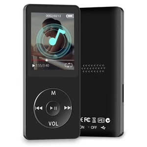 MP3 Player mit Bluetooth, Mini 64GB MP3 Musik Player mit Lautsprecher, unterstützt... - Bild 1 von 7