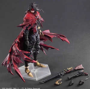 Figura de acción estatua Play Arts Kai Final Fantasy VII Renacimiento Vincent Valentine - Imagen 1 de 8